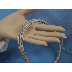 Un-Coated Stainless Steel wire, 1.0mm, per metre
