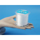Transparent Elastic Cord, Clear, 1.0mmx100m roll
