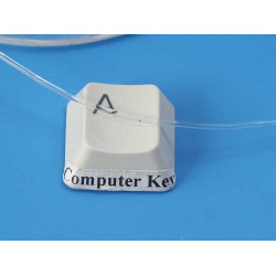 Transparent Elastic Cord, Clear, 1.0mmx100m roll