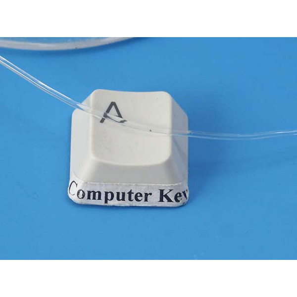 Transparent Elastic Cord, Clear, 1.0mmx100m roll