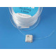 Transparent Elastic Cord, Clear, 1.0mmx100m roll