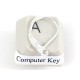 Lever-back French earring clips, silver plate, per pair