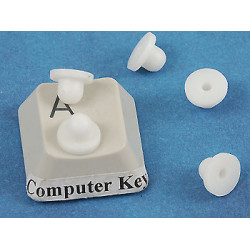 Cushion back for Clip-on earring, pair