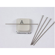 Head Pin, 1.5 inch,1.8mm Head, nickel plated, per 50