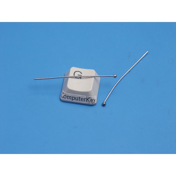 Head Pin, Ball Head, 40mm x 0.7mm, 304 stainless steel, each