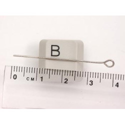Eye Pin, 1.5 inch, nickel free nickel colour, per 100