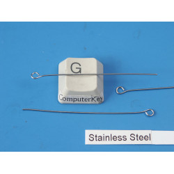 SECONDS: Eye Pin, 2 inch, 0.6mm, Stainless Steel, per 100