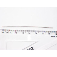 Head Pin, 3 inch, firm, nickel plate, each