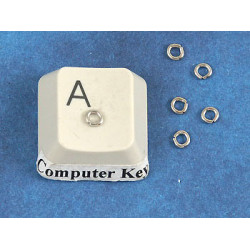 Jump rings, round, 3mm x 0.6mm, nickel free nickel colour, bag of 100