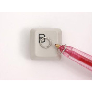 Jump rings, round, 6mm x 0.9mm, Nickel Free nickel colour, per 100 pcs