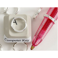 Split ring, 10mm, Silver plate, per 100