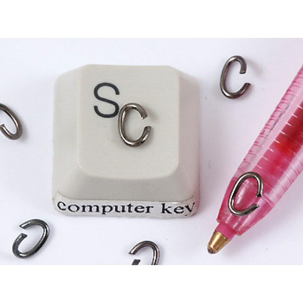 Jump rings, oval, 4x5.5mm, gunmetal black, per 100