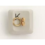 Split Rings, 5mm, NF gilt plate, bag of 100