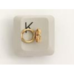 Split Rings, 5mm, NF gilt plate, bag of 100