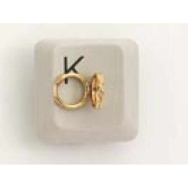 Split Rings, 5mm, NF gilt plate, bag of 100