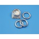 Metal wire-formed O-ring 17.5mm x 2.5mm Nickel, each