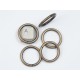 Metal wire-formed O-ring 26mm x 3mm Antique Brass, each