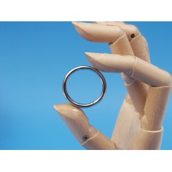 Metal wire-formed O-ring 30mm x 3mm Nickel, each