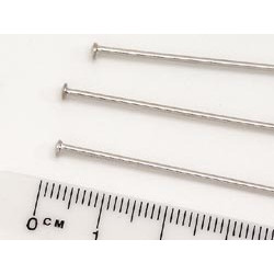 Hat Pin, 8 inchs Long, with a formed head end