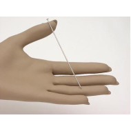 Hat Pin, 4 inchs Long, with formed end head, each