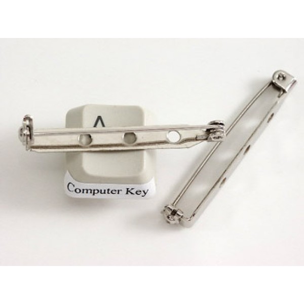 Brooch Back, roller catch, 40mm (1.5 inch)