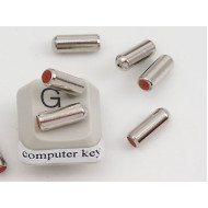 Stick Pin Safety Cover clutch end, nickel