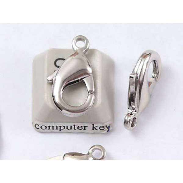 19mm Lobster / Parrot clasp, nickel free