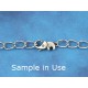 23mm Elephant Clasp, antiqued silver