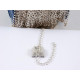 Chain by the Metre, 4.8x5.5mm Open Curb, silver plate, E-coated