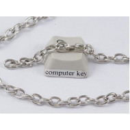 Chain by the metre, Chunky Cable Chain, 4.5x6.2mm, nickel plate