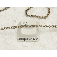 Chain, 10 metre piece, tiny rollo, antiqued bronze