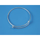 Bangle Wire, adjustable, silver plate