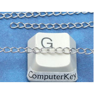 Chain by the metre, 2.5x3.4mm fine curb, stainless steel