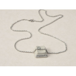 17.5 inch 304 stainless steel fine cable chain with lobster clasp