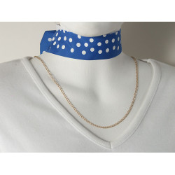 Chain by the metre, Curb link, 2.7x3.8mm, 16ct gold plate