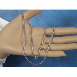 Stainless Steel, Thick Curb Chain, 4.5x6mm, per Metre 