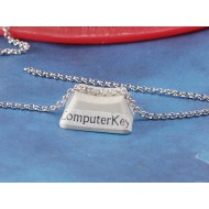 SPECIAL: Chain by the metre, tiny Rollo, 1.8mm links, rhodium colour