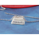 SPECIAL: Chain by the metre, tiny Rollo, 1.8mm links, rhodium colour