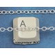 SECONDS: Chain by the metre, fine round Cable, 3.4x2.8mm, Silver plate