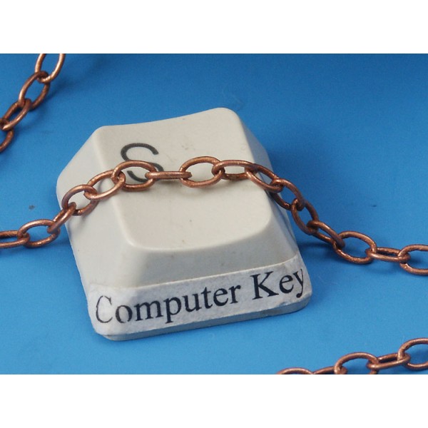 Chain by the metre, fine round Cable, 3.4x2.8mm, Antiqued Copper