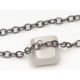 Chain by the metre, Drawn Cable, 4.6x6.3mm, gunmetal
