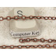 Chain by the metre, Cable, 3.5x3mm, NF Copper plate