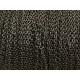 Chain by the metre, fine Cable, 2.8x2mm, Black plate