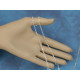 Chain by the metre, Cable, 4.2x2.8mm, Silver plate