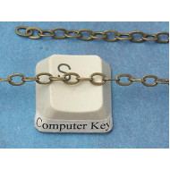 Chain by the metre, Cable, 4.2x2.8mm, Antique Bronze