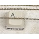 SECONDS: Chain by the metre, fine Cable, 1.5x2mm, Antique Bronze