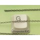 Chain by the metre, fine Cable, 1.5x2mm, Black