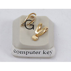 Elegant wee bail with flat pad