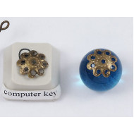 BULK PACK Bead Cap, 10mm, filigree, NF ant. bronze plate, bag of 100