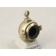 Porthole locket, with 12mm bezel setting, antiqued bronze plate